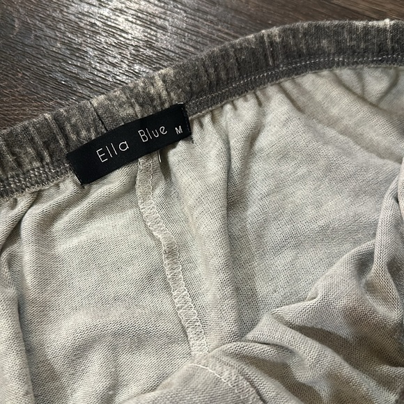 Acid wash sweat pants - Picture 2 of 3